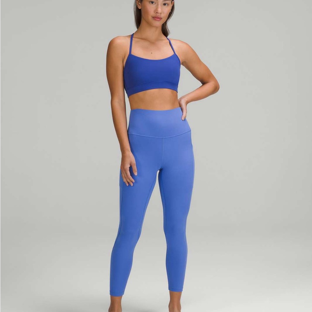 LULULEMON Align High-Rise Pant with
Pockets 25" in Wild Indigo Blue Size 8